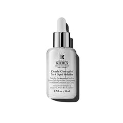 Kiehl's Clearly Corrective Serum bottle cap close-up for precise application