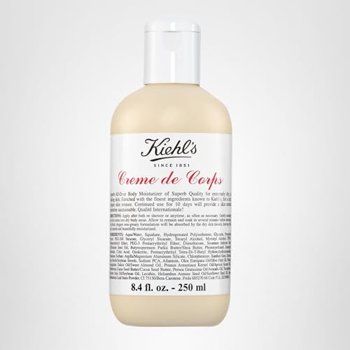 Kiehl's Creme de Corps on skin delivers a soft, supple feel.
