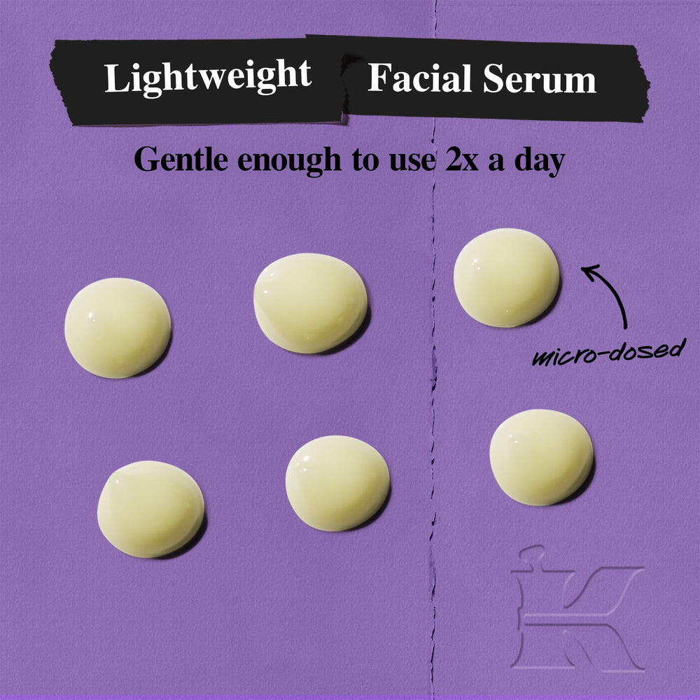 Kiehl's Daily Micro-Dose Serum dropper offers precise retinol application for targeted skincare.