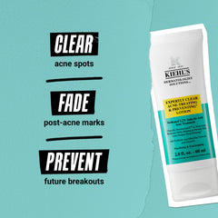 Kiehl's Expertly Clear pump-dispense image shows easy, even application