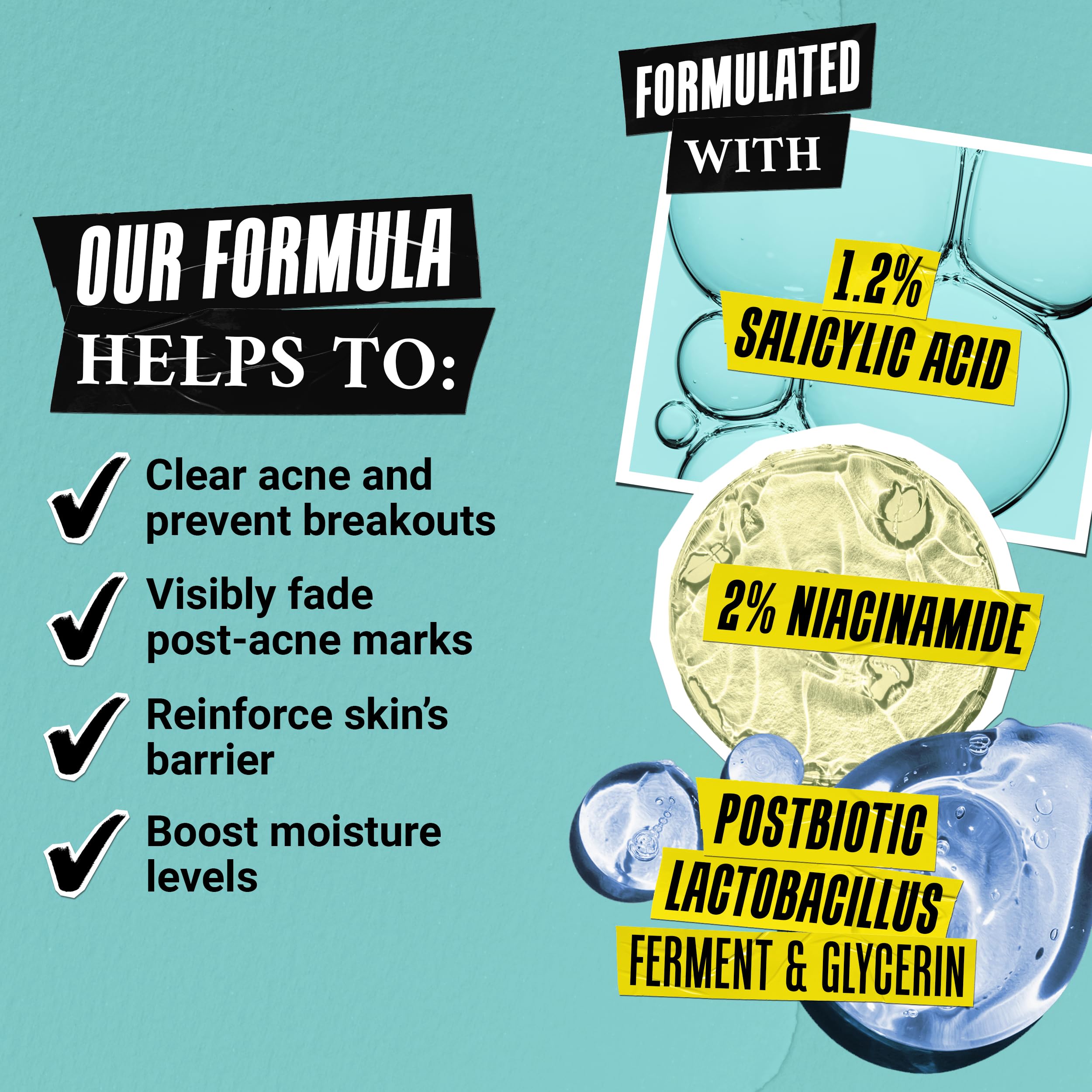 Kiehl's Expertly Clear salicylic-acid ingredient closeup highlights blemish-fighting care