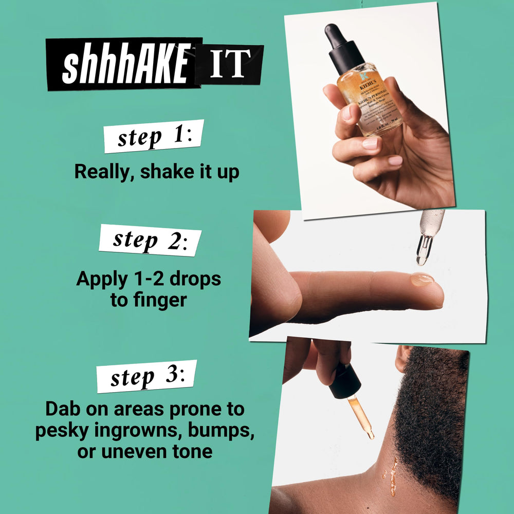 Kiehl's bikini-line use demonstrates targeted, quick-drying formula