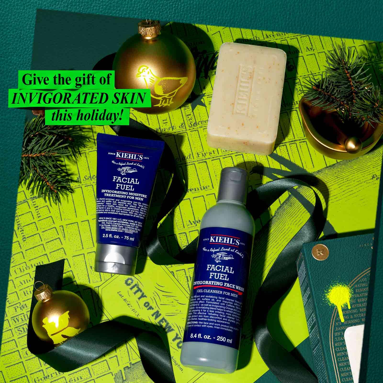 Kiehl's Men's Shower Routine collection image, perfect for a complete shower experience.