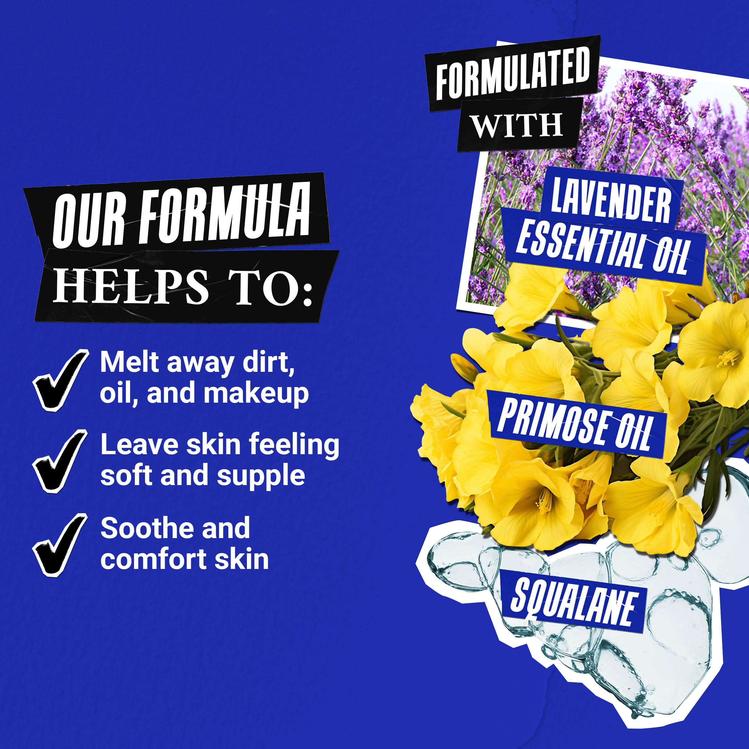 Applying Kiehl's Midnight Recovery cleansing oil over dry skin before emulsifying.