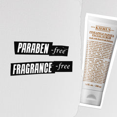 Kiehl's Pineapple Papaya Scrub apricot seeds and grains visible for polishing.