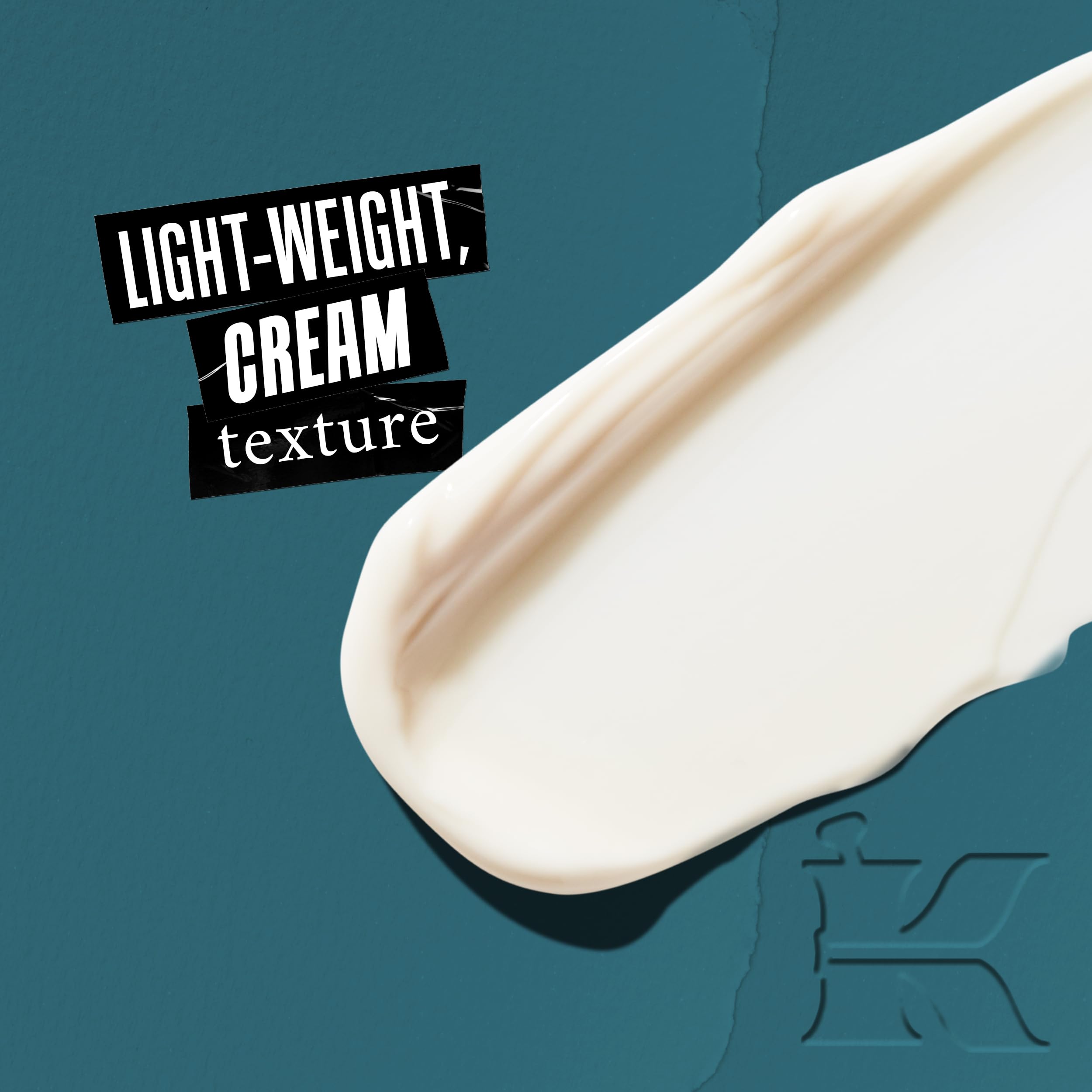 Kiehl's Razor Burn Relief cream being applied for soothing hydration