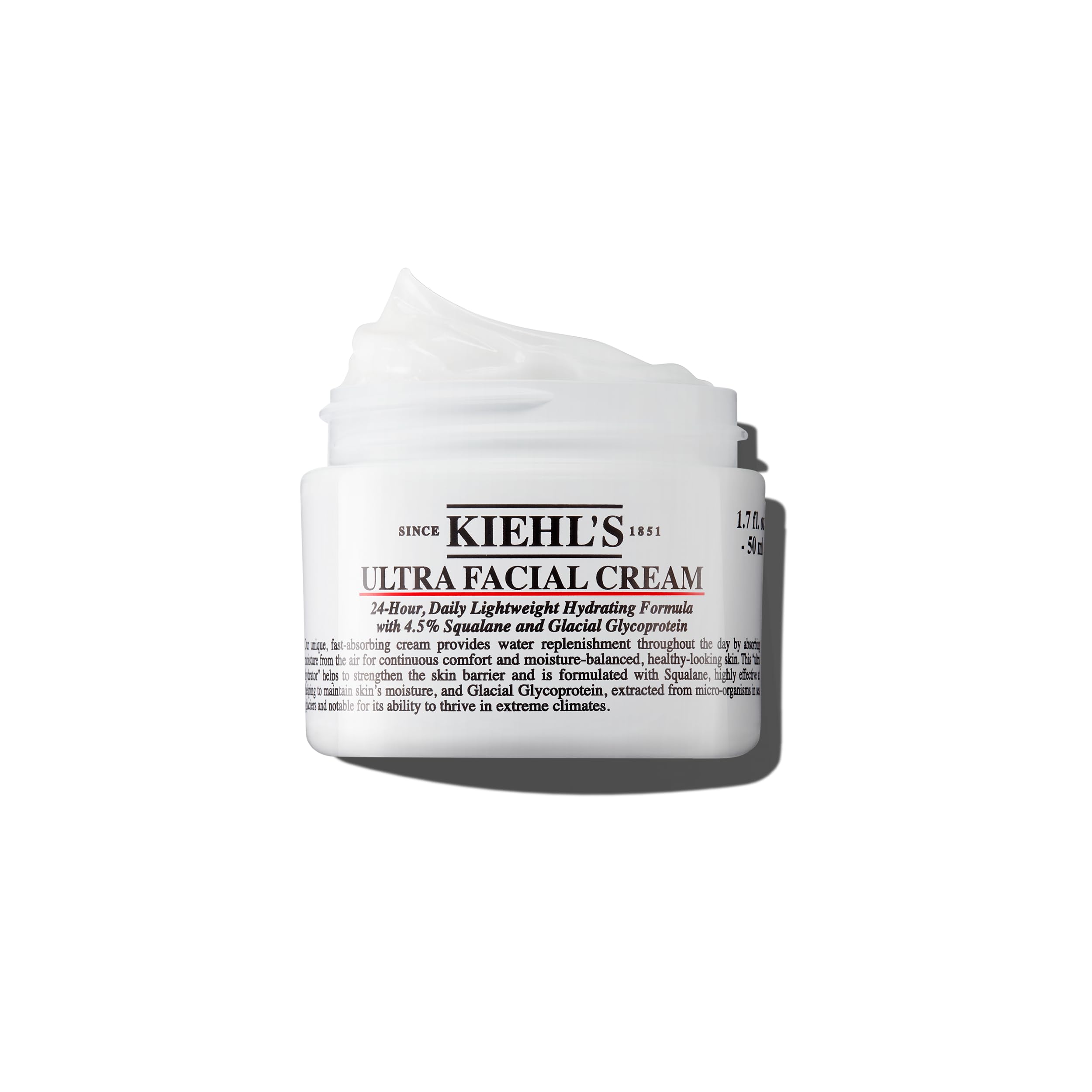 Kiehl's Ultra Facial Cream tube front view for daily hydration