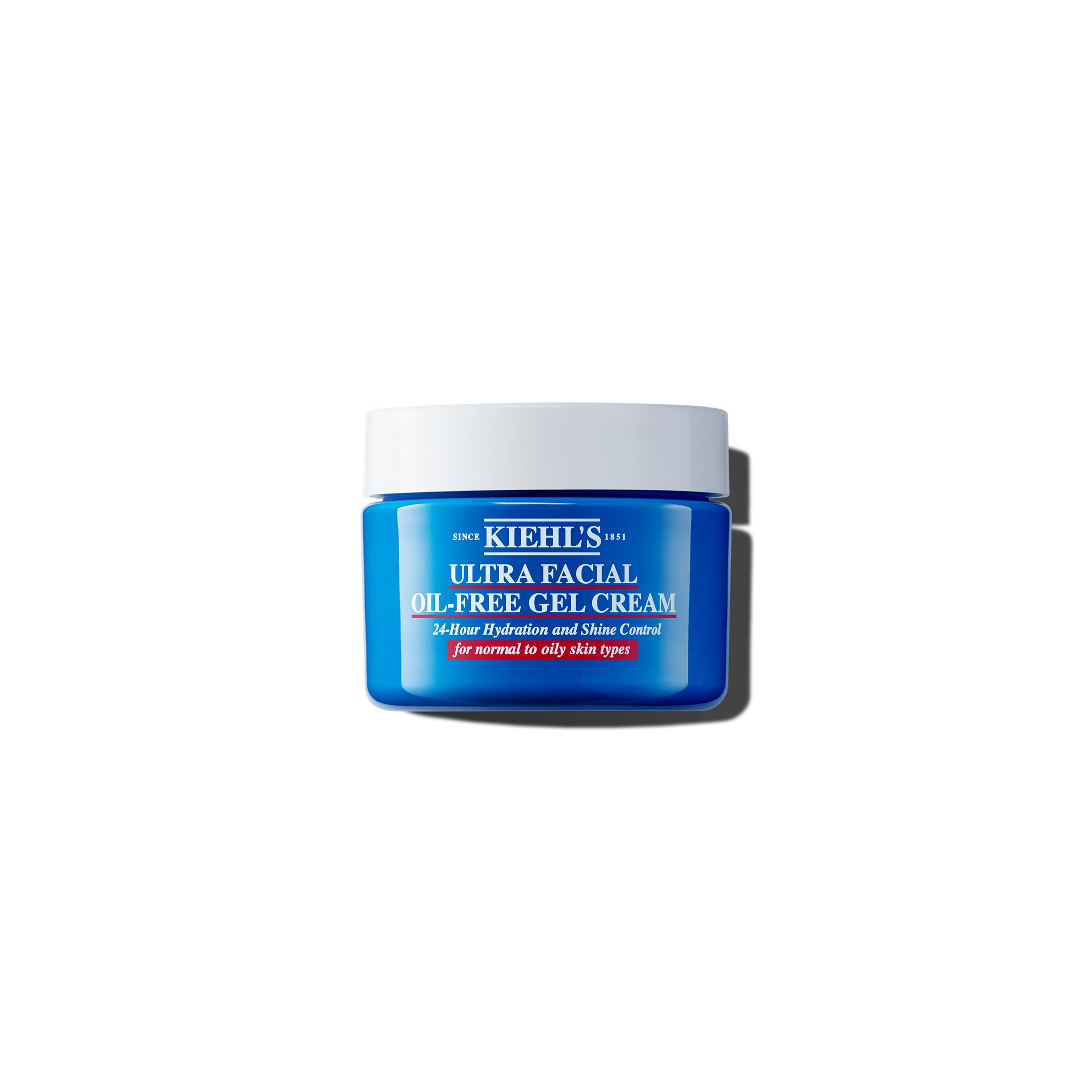 Kiehl's Ultra Facial Oil-Free Moisturizer bottle delivering non-greasy hydration for oil-prone skin.