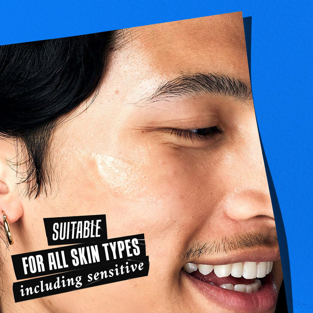 Kiehl's Ultra Pure application steps image shows easy 2–3 drop routine for morning and evening.