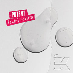 Kiehl's Ultra Pure serum dropper dispensing for pore refinement.