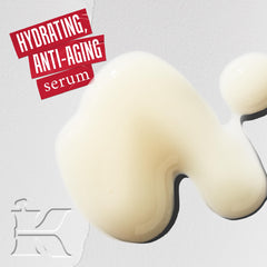Kiehl's Vital Skin-Strengthening Hyaluronic Acid Serum dropper applying for quick hydration