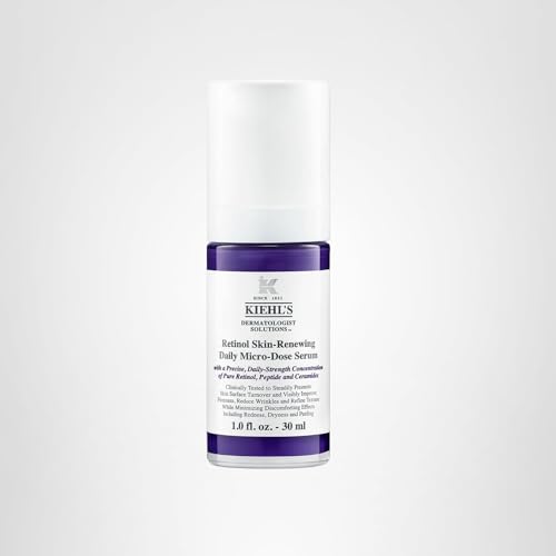 Kiehl's Youth-renewing formula concept visual suggests hydration and firming benefits.