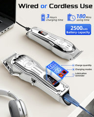 KIKIDO Hair Clippers motor emphasizes high-torque performance for thick hair.