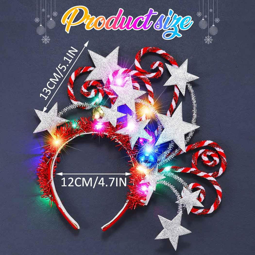 Kilshye light up star headband gift-ready packaging for holiday gifting.