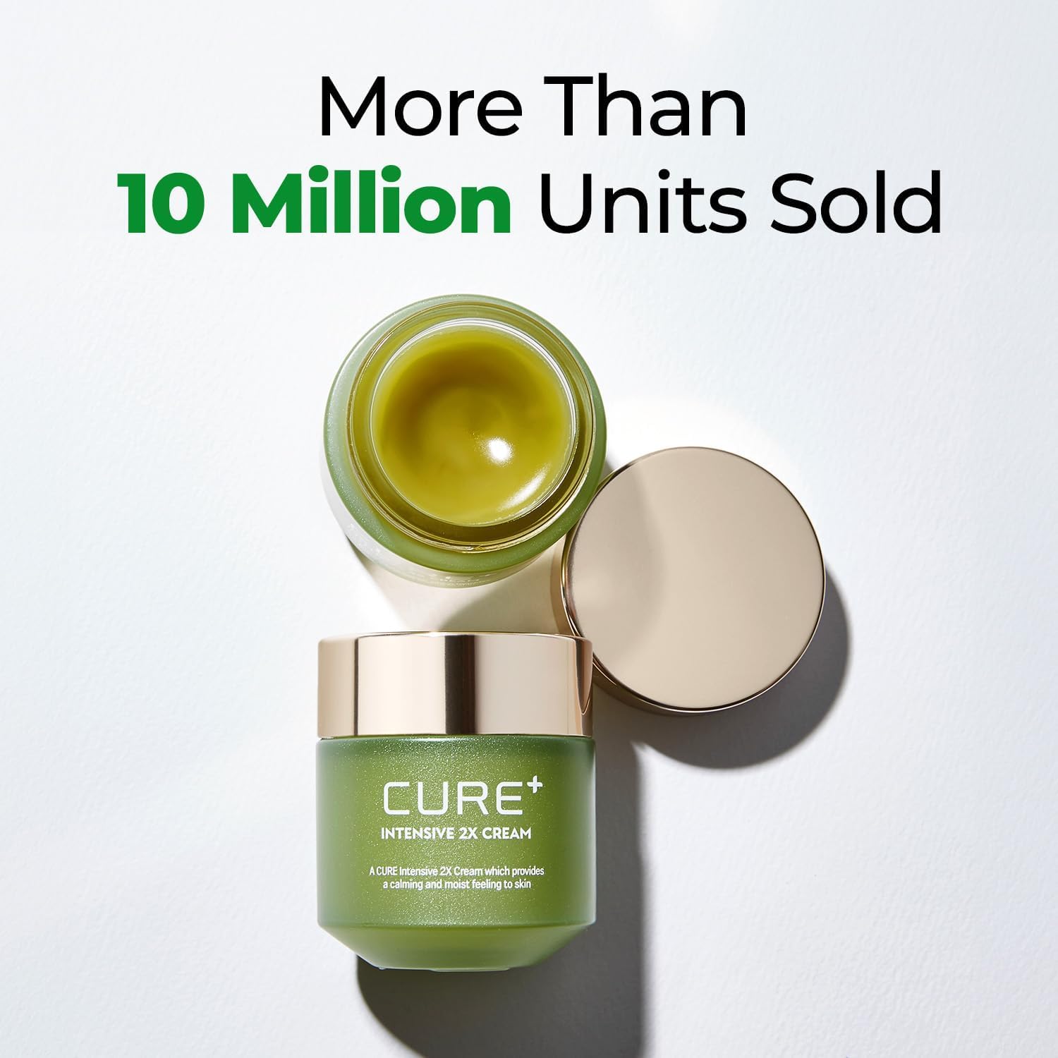 Kim Jeong Moon Aloe Cure Intensive 2X Cream packaging front showing premium aloe formula.