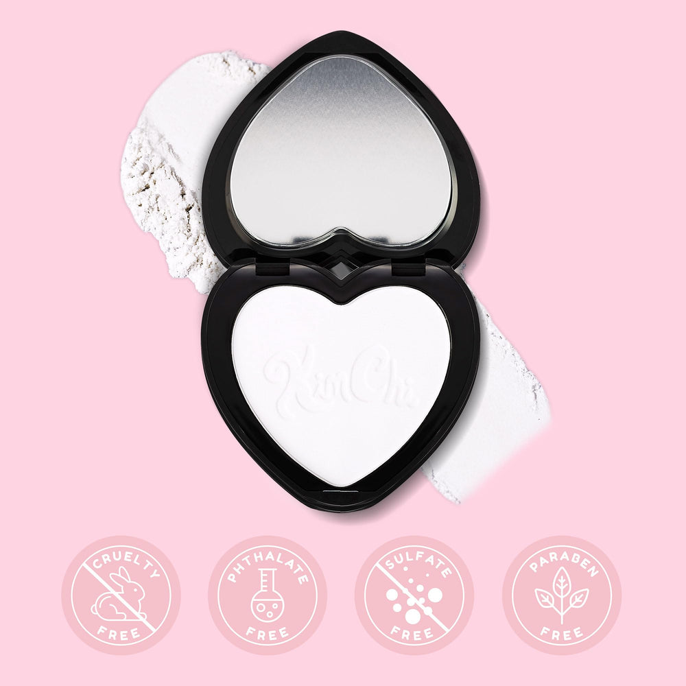 Kimchi Chic Almost Catfished long-wear powder for daytime or evening looks.