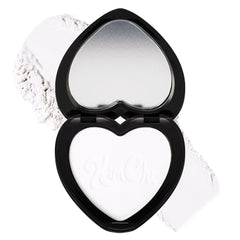 Kimchi Chic Almost Catfished micro pressed powder under-eye compact brightening finish.