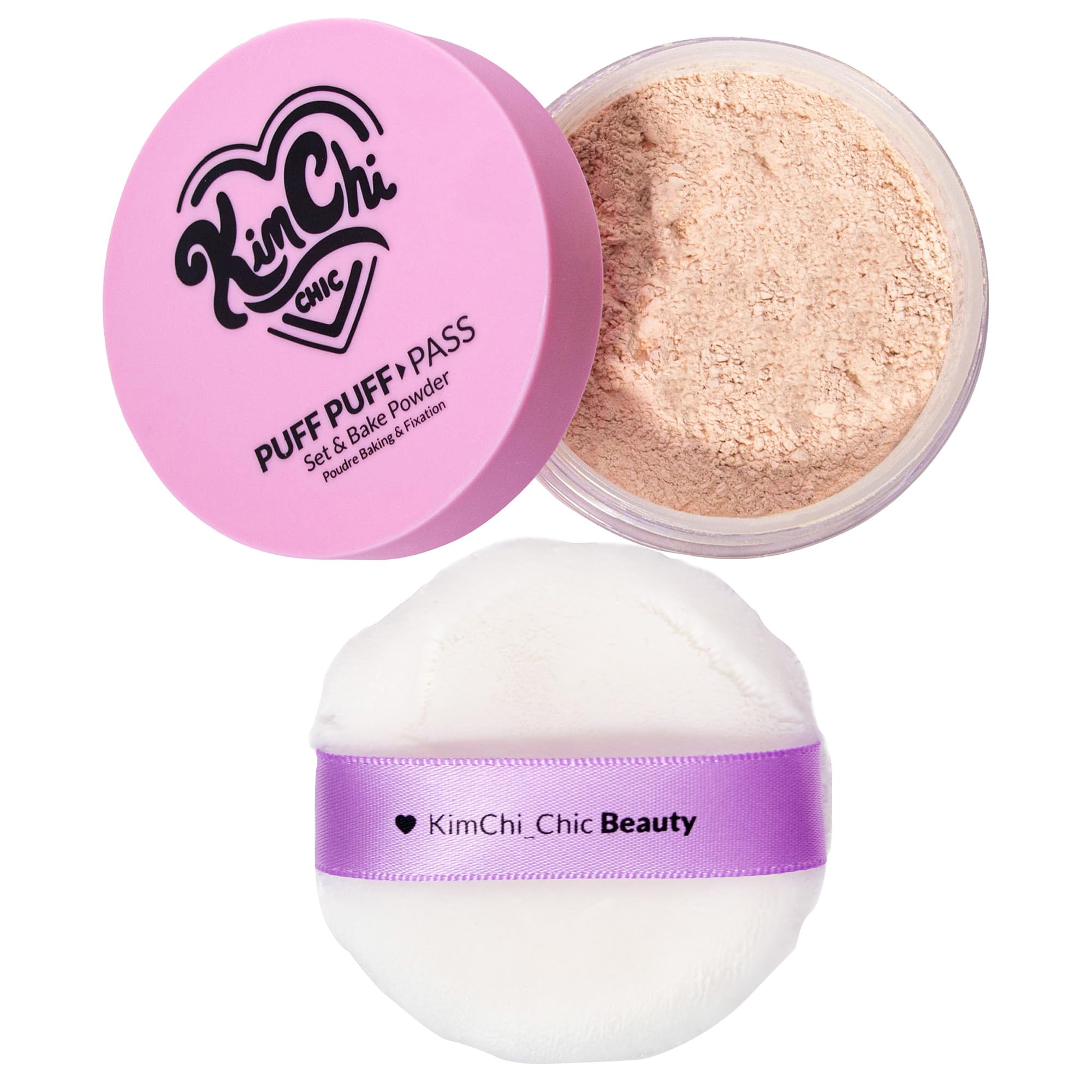 Kimchi Chic Puff Puff Pass rice powder absorbs oil during wear.