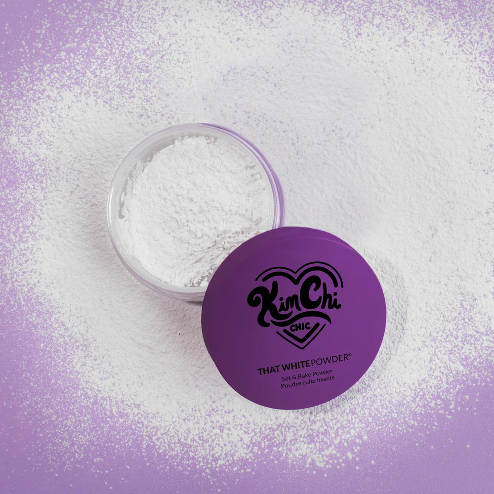 Kimchi Chic WhitePowder Set mattes the T-zone to control shine.