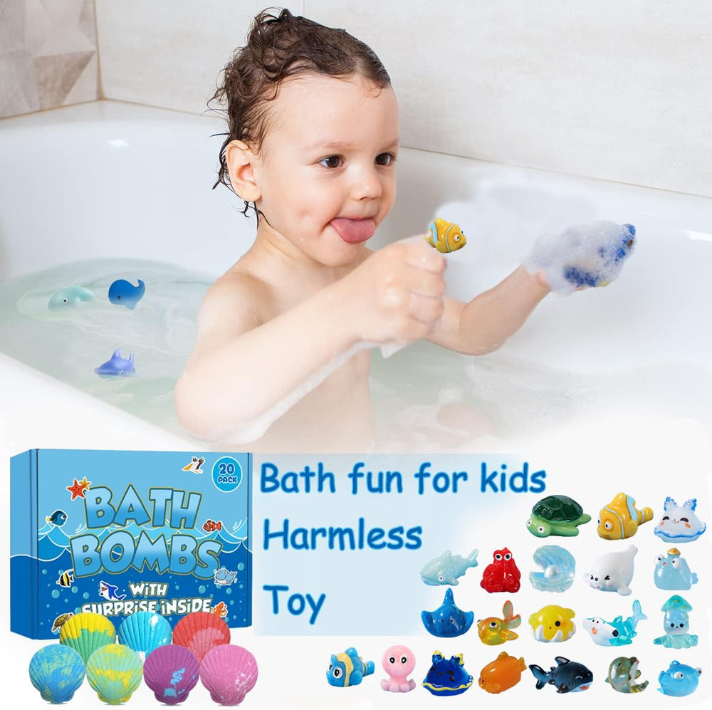 Kims Cosiart 20-pack bath bombs arrive in a gift-ready box