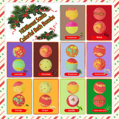 Kims Cosiart Christmas tree bath ball with shimmering bubbles