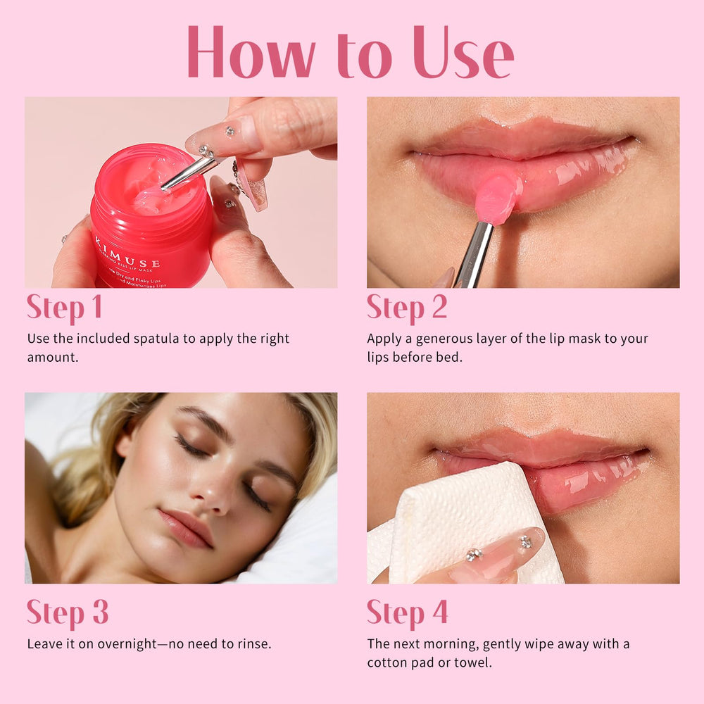 KIMUSE Lip Mask Set gift-ready packaging ideal for gifting