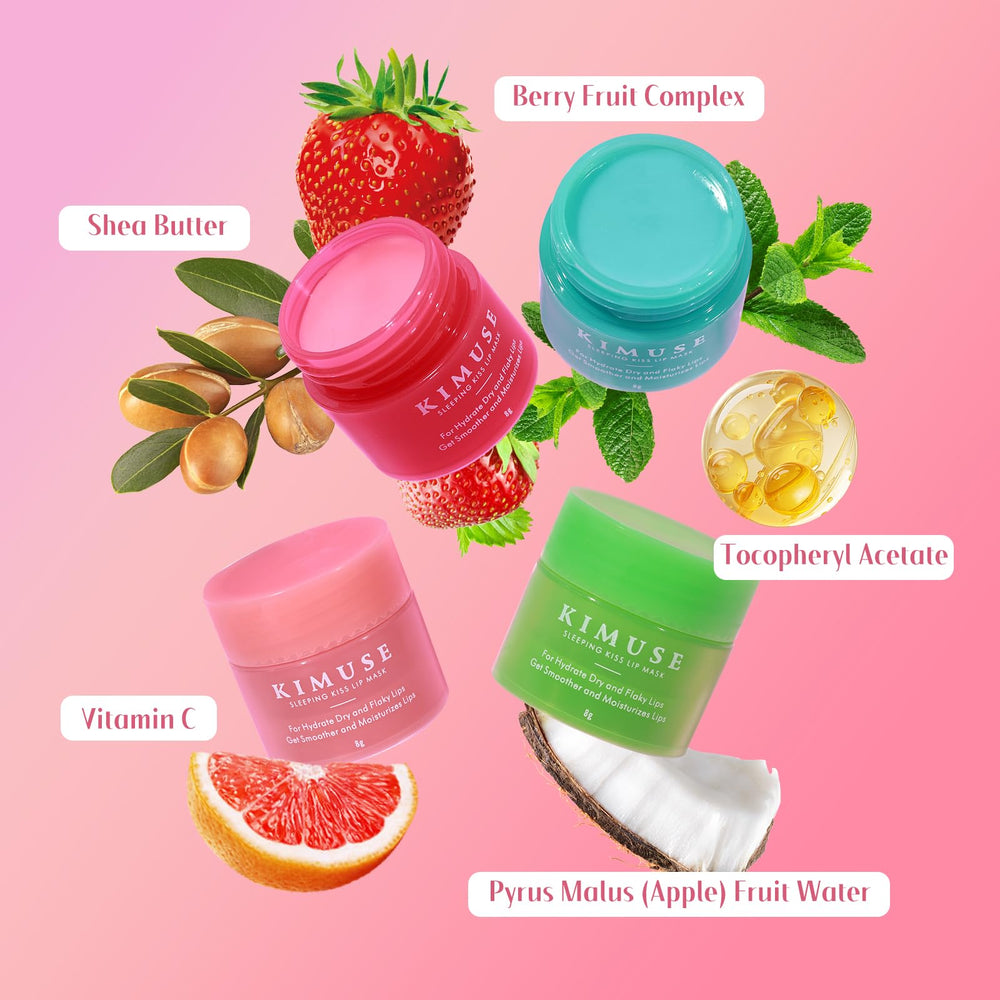 KIMUSE Lip Mask Set smoother-lips for better lipstick adhesion