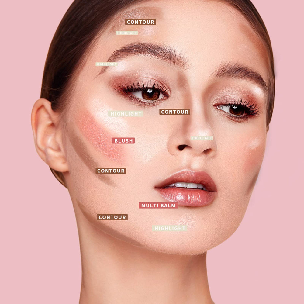 KIMUSE Multi Stick Trio sheer color demo for versatile everyday looks.