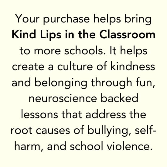 Kind Lips Made in USA label close-up signals trusted quality and small-batch care.