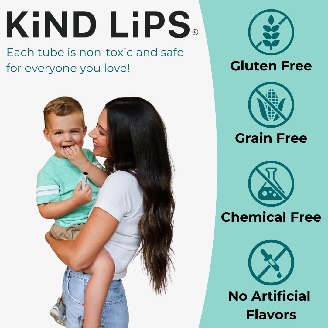 Kind Lips Sweet Mint balm tube, cooling moisture for daily wear.
