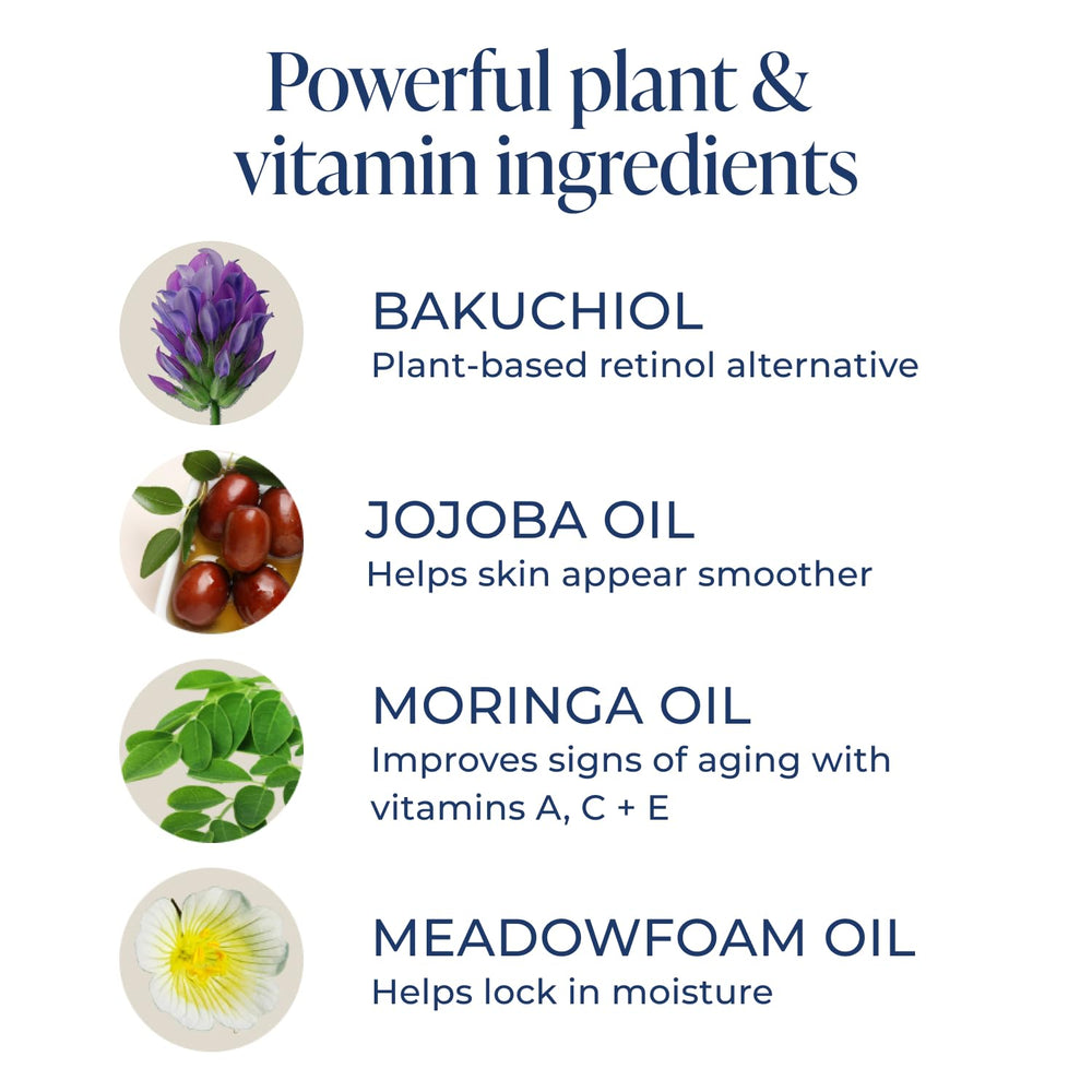 Kind Science Radiance Oil with Jojoba supports smoother-looking skin after application.