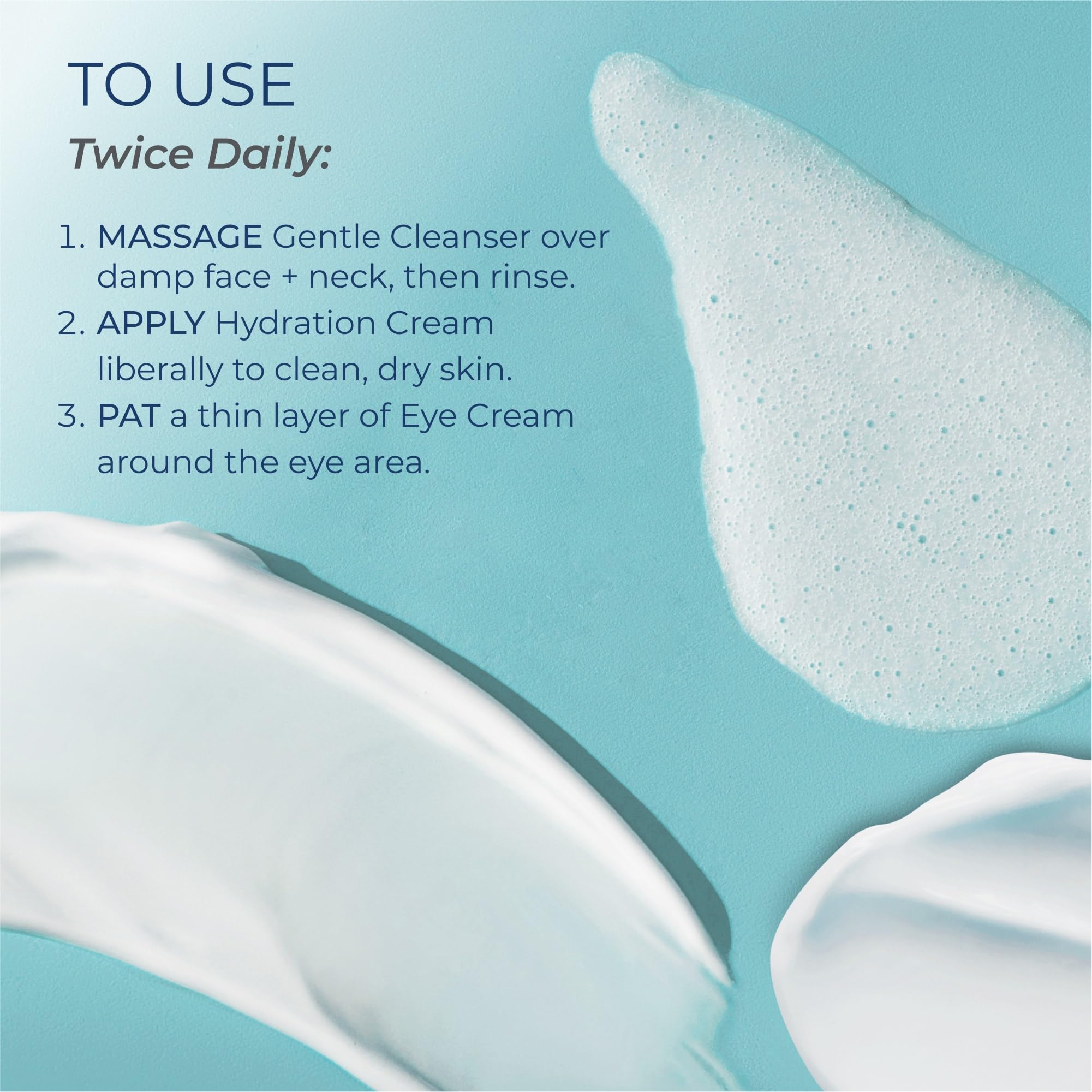 Kind Science close-up texture shows lightweight, non-greasy moisturization