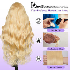 KingSup 613 density 250 close-up shows full, silky texture.