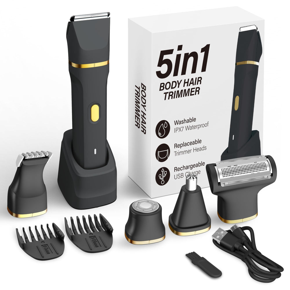 Kingtee 5-in-1 bikini trimmer handle enables precise grooming at home