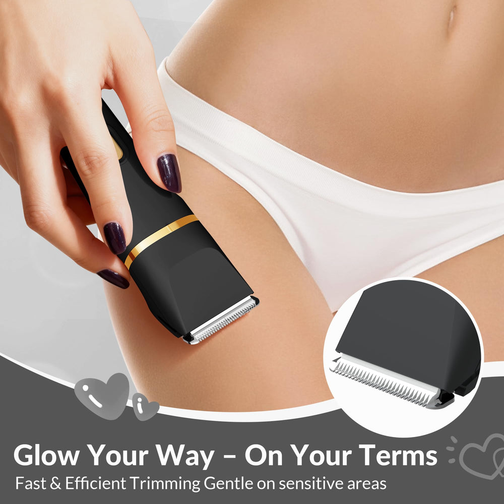Kingtee ceramic blades provide close, gentle trims