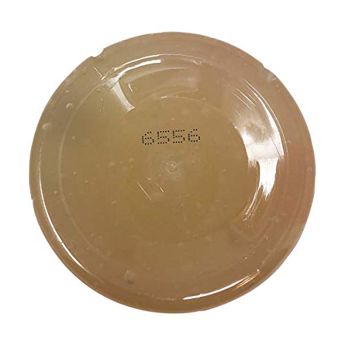 Kinky Curly Curl Custard Gel applied to hair for defined, frizz-free curls.
