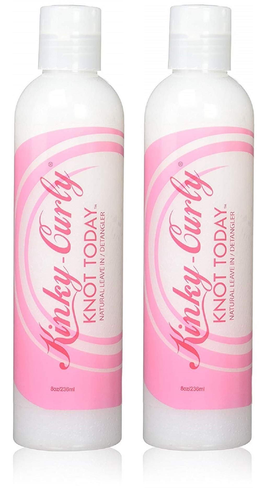 Kinky Curly Knot Today conditioner bottle provides detangling slip for curly hair