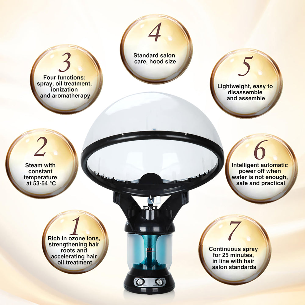 KINLITO steamer with UV ozone safety enhances cleansing while protecting sessions