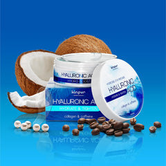 KINPUR blue eye patches collagen support for firmer-looking under-eye area.