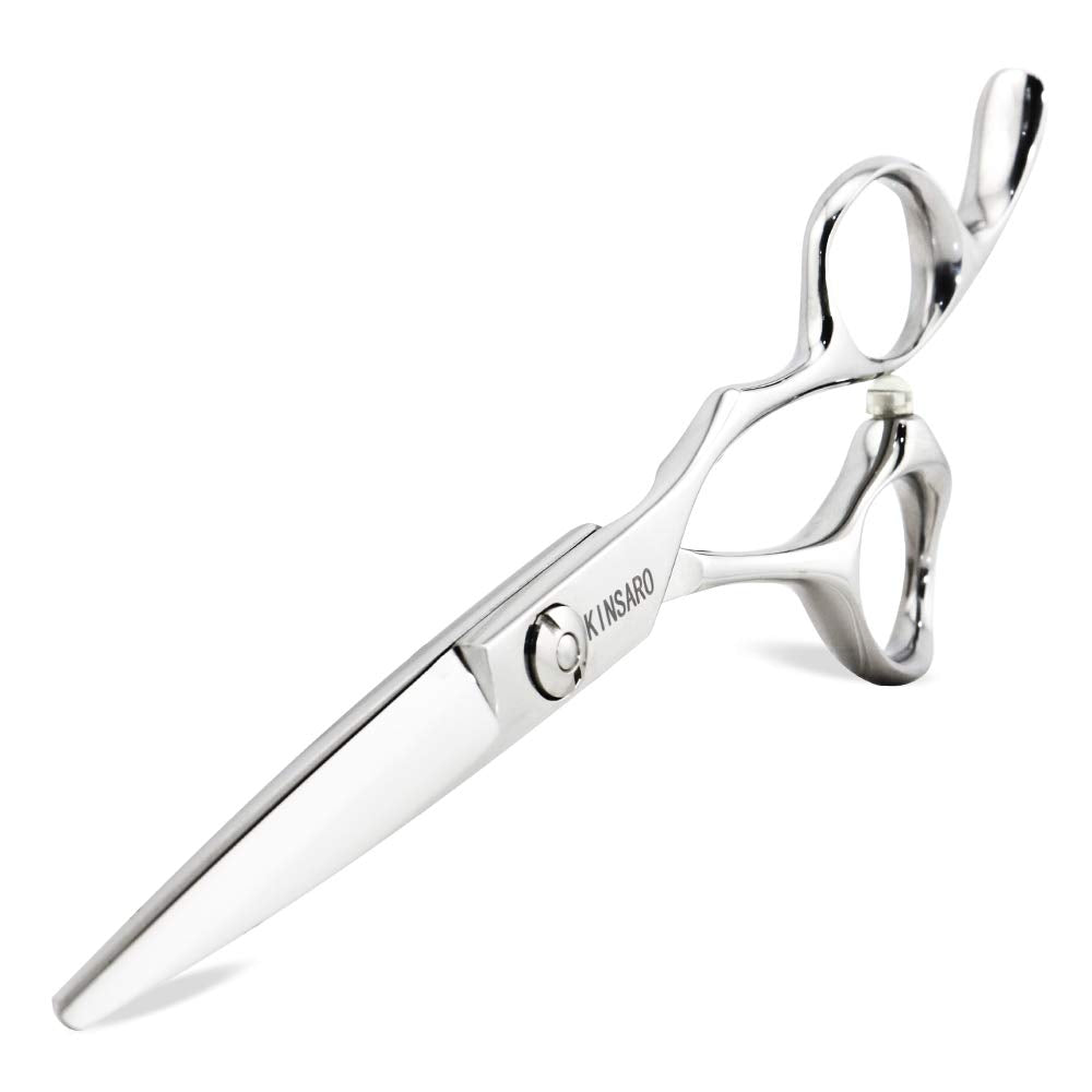 KINSARO 5.5-inch barber scissors blades deliver sharp, precise cuts for professional results.