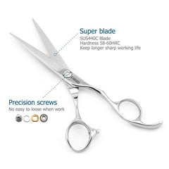 KINSARO ergonomic offset handle aids comfortable, fatigue-free styling sessions