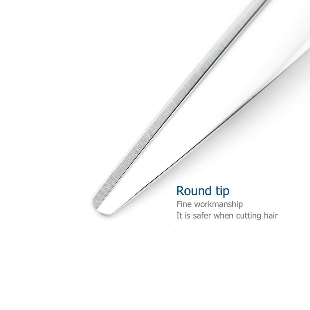 KINSARO blade close-up demonstrates ultra-sharp edge ideal for thick hair