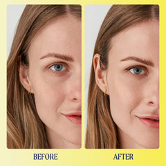 Kinship Brightwave Vitamin C Ester focus image suggests brightening and evening skin tone potential.