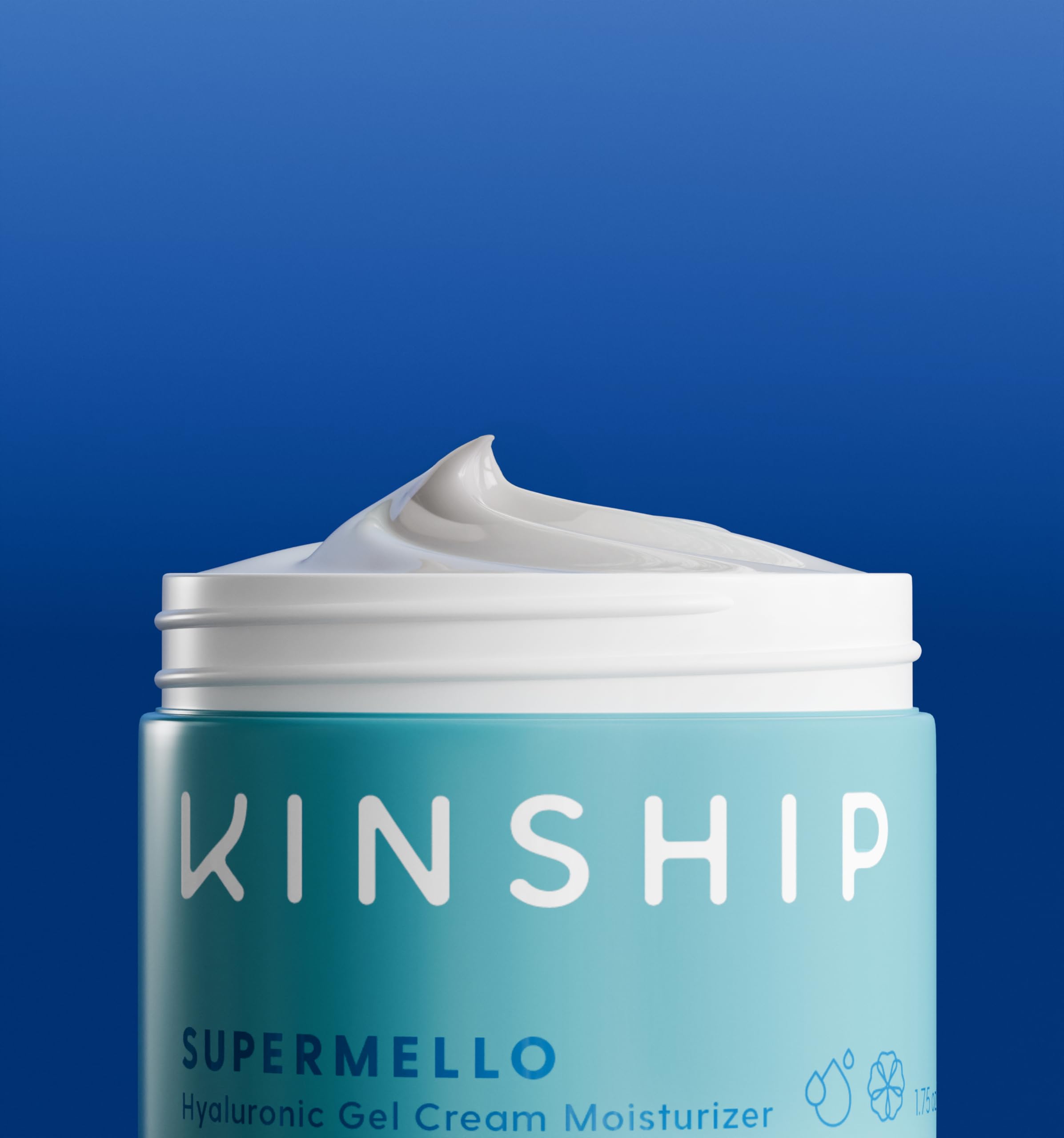Kinship Supermello coconut water infusion for refreshed skin.
