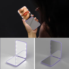 Kintion pocket mirror compact design fits purses and bags for travel