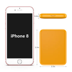 Kintion pocket mirror folding hinge enables easy handheld use.