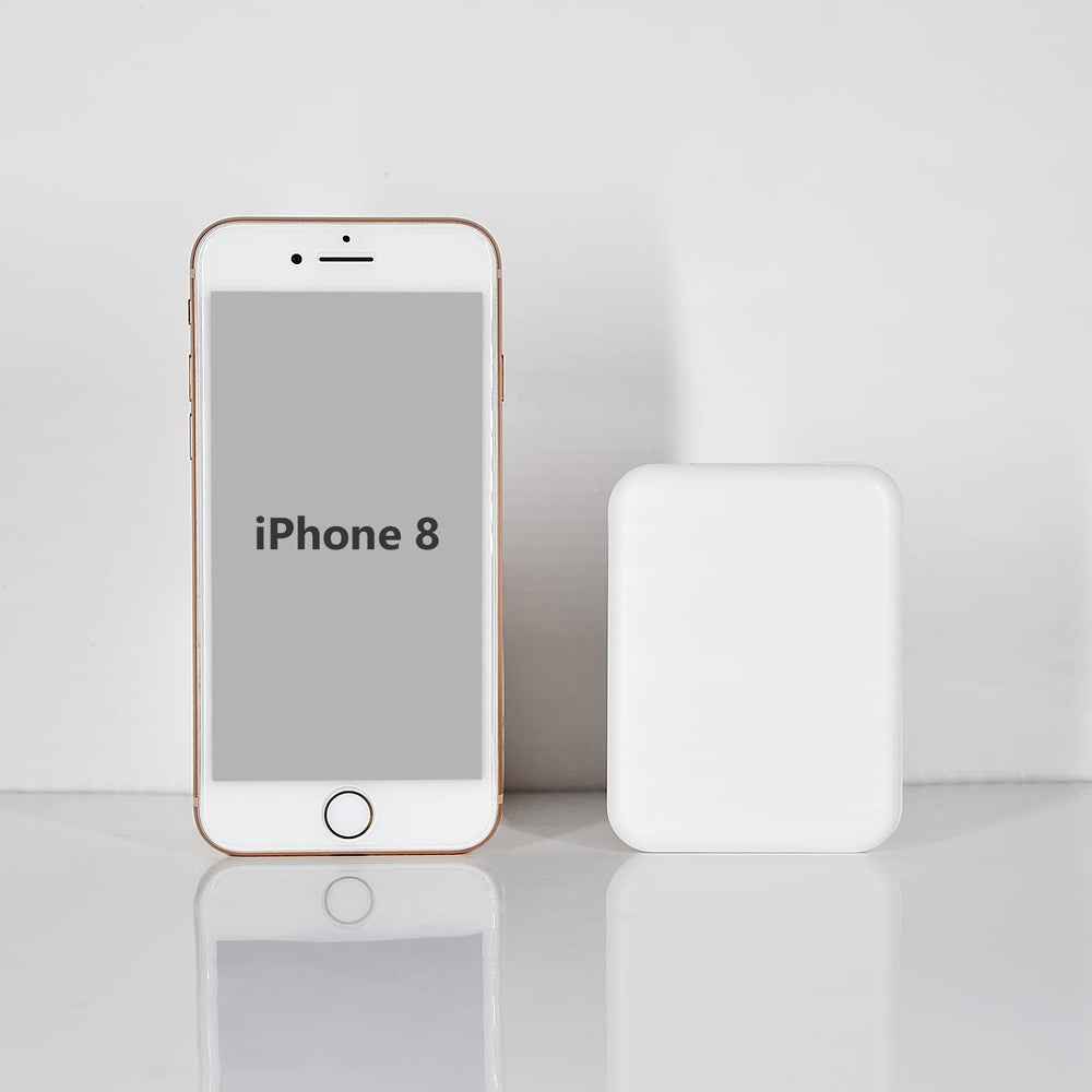 Kintion white purse mirror is portable and stylish for daily use.