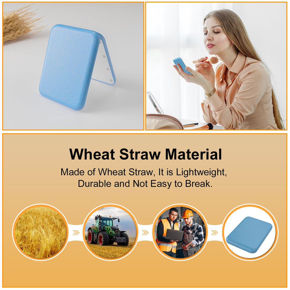 Kintion Wheat Straw Mirror 1x magnification blue for quick detail checks.