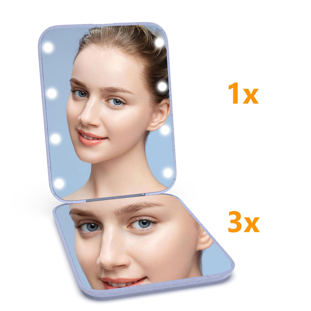 Kintion Wheat Straw Pocket Mirror, gift-ready packaging for special occasions.