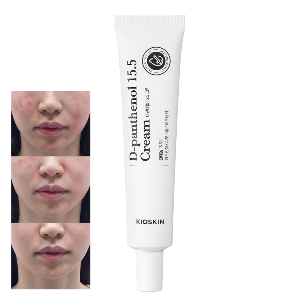 KIOSKIN Hyaluronic acid multi-molecule hydration image suggests deep, lasting moisture across skin layers.